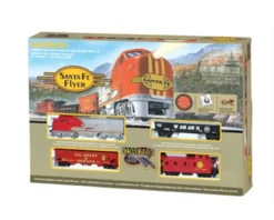 Bachmann Santa Fe Flyer Train Set (HO Scale)