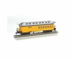 Bachmann Painted Unlettered 1860-1880's Era Combine (Yellow) (HO Scale)