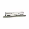 Bachmann Pennsylvania 72' 2-Door Baggage Car (Silver/Tuscan Stripe) (N Scale) -Bachmann Sales Shop bac14652