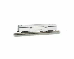 Bachmann B&O 72' 2-Door Baggage Car (Silver/Blue Stripe) (N Scale)