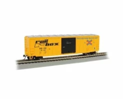 Bachmann 50' Outside Braced Railbox Car w/ Fred (N Scale)