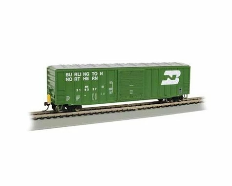 Bachmann Burlington Northern 50' Outside Braced Box w/ Fred (N Scale) -Bachmann Sales Shop bac14902