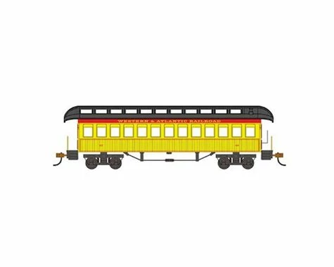 Bachmann Western & Atlantic 1860-80's Era Coach (HO Scale) 3 Bachmann Western & Atlantic 1860-80's Era Coach (HO Scale)
