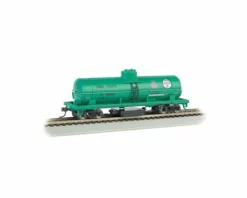 Bachmann Union Pacific Maintenance of Way Track Cleaning Tank Car (Green) (HO Scale)