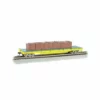 Bachmann Ringling Bros & Barnum & Bailey Flat Car w/ Crates (Yellow) (HO Scale) -Bachmann Sales Shop bac16605