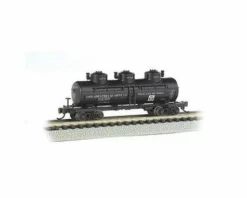 Bachmann N 3-Dome Philadelphia Quartz Co. Tank Car (N Scale)