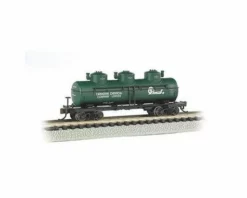 Bachmann Chemcell Three Dome Tank Car (N Scale)