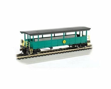 Bachmann Cass Scenic Open Sided Excursion Car (HO Scale) 3 Bachmann Cass Scenic Open Sided Excursion Car (HO Scale)