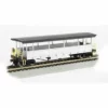 Bachmann Unlettered Open Sided Excursion Car (Silver/Black) (HO Scale) -Bachmann Sales Shop bac17447