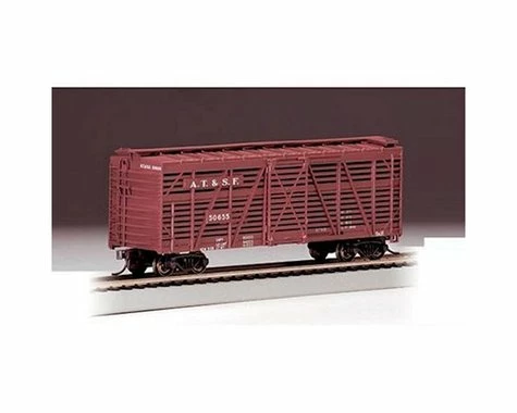 Bachmann Santa Fe 40' Stock Car (HO Scale) 3 Bachmann Santa Fe 40' Stock Car (HO Scale)