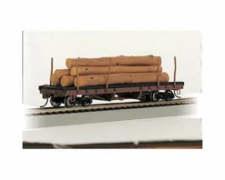 Bachmann ACF 1935-1960 Era 40' Flat Car w/Logs (HO Scale)