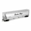 Bachmann Canadian Pacific 4-Bay Cylindrical Grain Hopper (Silver) (HO Scale) -Bachmann Sales Shop bac19142