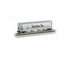 Bachmann Santa Fe 4-Bay Cylindrical Grain Hopper (N Scale)