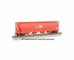 Bachmann Potash 4-Bay Cylindrical Grain Hopper (N Scale)