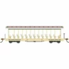 Bachmann Amusement Park Jackson Sharp Open-Sided Excursion Car (Cream/Olive) (HO Scale) -Bachmann Sales Shop bac19344