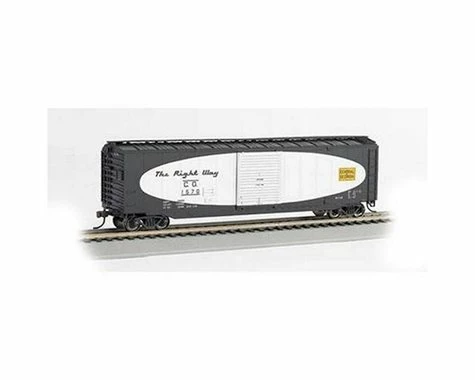 Bachmann Central Of Georgia 50' Sliding Door Box Car (Football Scheme) (HO Scale) 3 Bachmann Central Of Georgia 50' Sliding Door Box Car (Football Scheme) (HO Scale)