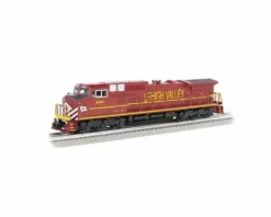 Bachmann Lehigh Valley #8104 GE Dash 9 w/ True Blast Plus (O Scale)