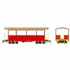 Bachmann Excursion Car (Red/Tan Roof) (On30 Scale) -Bachmann Sales Shop bac26002