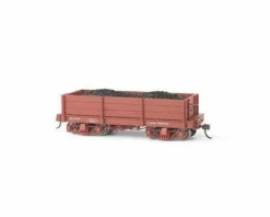 Bachmann 18 Ft. Low-Side Gondola (Oxide Red) (2) (On30 Scale)