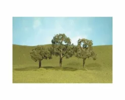 Bachmann Scenescapes Walnut Trees (4) (2-2.25")