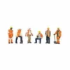 Bachmann SceneScapes Maintenance Workers (6) (O Scale) 2 Bachmann SceneScapes Maintenance Workers (6) (O Scale) -Bachmann Sales Shop bac33156