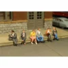 Bachmann SceneScapes Seated Platform Passengers (O Scale) -Bachmann Sales Shop bac33161