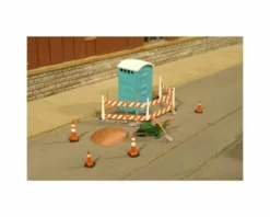 Bachmann SceneScapes Building Site Accessories (O Scale)