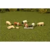 Bachmann SceneScapes Pigs (9) (O Scale) -Bachmann Sales Shop bac33168
