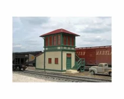 Bachmann Scenescapes Falls Junction Switch Tower (HO Scale)
