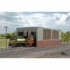 Bachmann Scenescapes Double Stall Shed (HO Scale) -Bachmann Sales Shop bac35116