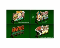 Bachmann HO KIT Laser Cut Outdoor Billboard (4)