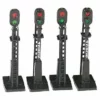 Bachmann Block Signals (4) (HO Scale) -Bachmann Sales Shop bac42101