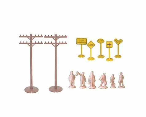 Bachmann Layout Accessories Assortment (HO Scale) 3 Bachmann Layout Accessories Assortment (HO Scale)