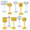 Bachmann Railroad & Street Signs (24) (HO Scale) -Bachmann Sales Shop bac42204
