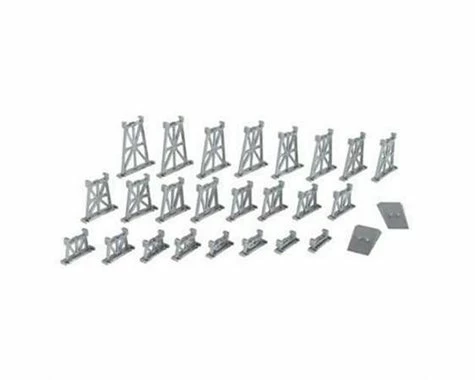 Bachmann Graduated Trestle Set (26) (N Scale) 3 Bachmann Graduated Trestle Set (26) (N Scale)