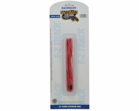 Bachmann E-Z Track Terminal Extension Wire (Red) (10') (All Scales) 3 Bachmann E-Z Track Terminal Extension Wire (Red) (10') (All Scales)