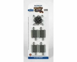 Bachmann E-Z Track Nickel Silver 90° Crossing (HO Scale)