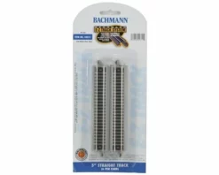 Bachmann E-Z Track 5" Straight Track (6) (N Scale)