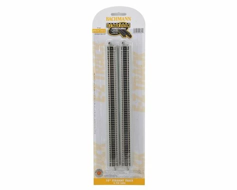 Bachmann E-Z Track 10" Straight Track (6) (N Scale) 3 Bachmann E-Z Track 10" Straight Track (6) (N Scale)