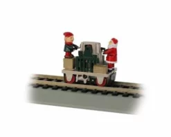 Bachmann HO Operating Gandy Dancer Christmas