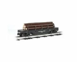 Bachmann O-27 Williams Operating Log Dump Car, Pickering