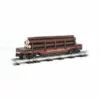 Bachmann O-27 Williams Operating Log Dump Car, Yellow Pine -Bachmann Sales Shop bac47928