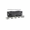 Bachmann O Williams 55-Ton 2-Bay Hopper w/Load,NYC/Big Four -Bachmann Sales Shop bac48205