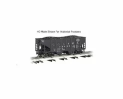 Bachmann O Williams 55-Ton 2-Bay Hopper w/Load,NYC/Big Four