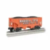 Bachmann O Williams 55-Ton 2-Bay Hopper w/Load,Waddell Coal -Bachmann Sales Shop bac48208