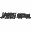 Bachmann HO 2-6-2 Prairie w Smoke & Tender B&M #1501