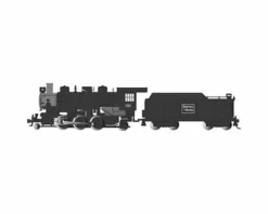 Bachmann HO 2-6-2 Prairie w Smoke & Tender B&M #1501