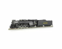 Bachmann HO 2-8-4 w/DCC & Sound Value, NKP/Railfan #765