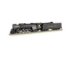 Bachmann HO 2-8-4 w/DCC & Sound Value, C&O