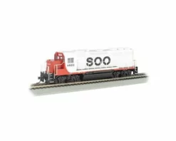 Bachmann HO GP40 w/DCC & Sound Value, SOO #4603